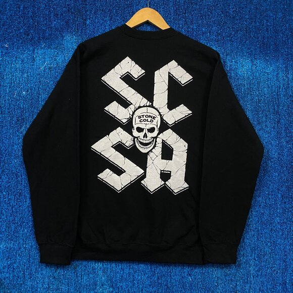WWE Legends Stone Cold Steve Austin Graphic Crewneck Size Medium - Picture 3 of 4
